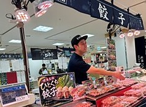販売風景